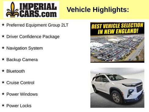 Used 2025 Chevrolet Traverse LT w/ Driver Confidence Package image 3