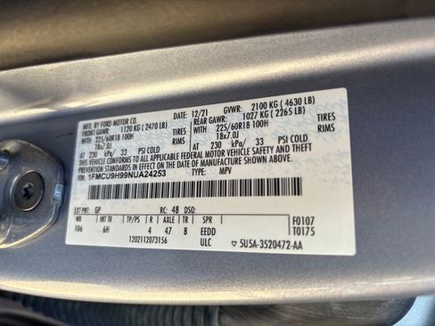 Used 2022 Ford Escape SEL w/ Class II Trailer Tow Package image 28