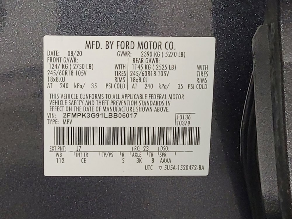 Used 2020 Ford Edge SE FWD image 33
