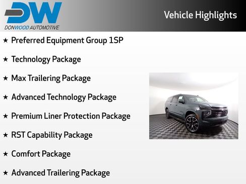New 2026 Chevrolet Suburban RST w/ Advanced Technology Package AWD/4WD image 3