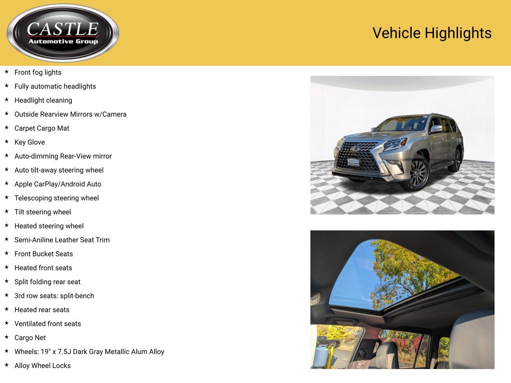 Used 2022 Lexus GX 460 Luxury w/ Sport Design Package AWD/4WD image 7