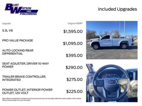 Used 2025 GMC Sierra 1500 Pro w/ Pro Value Package image 3