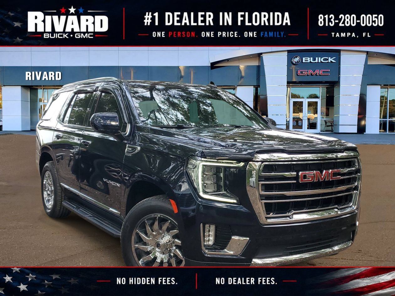 Used 2023 GMC Yukon SLT RWD image 1