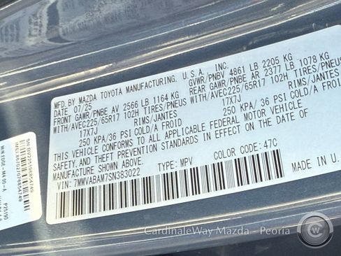 Certified 2025 MAZDA CX-50 AWD 2.5 S w/ Weather Package image 35