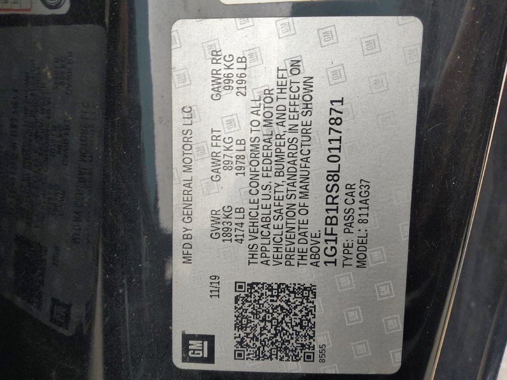 Used 2020 Chevrolet Camaro LT RWD image 33