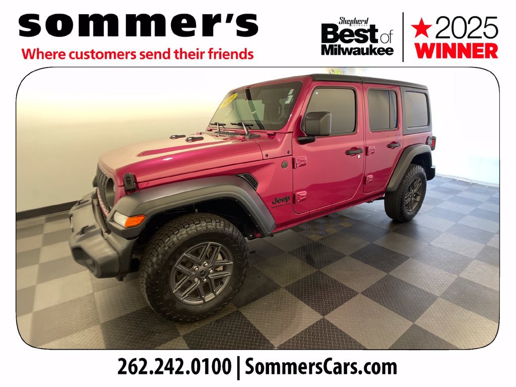 Used 2024 Jeep Wrangler Unlimited Sport AWD/4WD image 4
