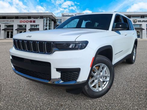 New 2025 Jeep Grand Cherokee L Laredo w/ Luxury Tech Group I RWD image 1