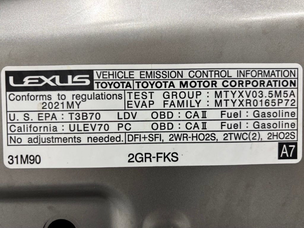 Used 2021 Lexus IS 350 F Sport w/ Accessory Package AWD/4WD image 73