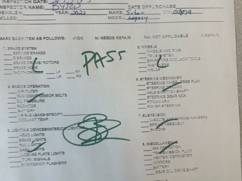 Used 2022 Subaru Legacy image 42