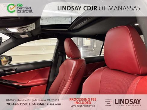 Used 2023 Lexus IS 350 F Sport w/ Memory Package RWD image 19