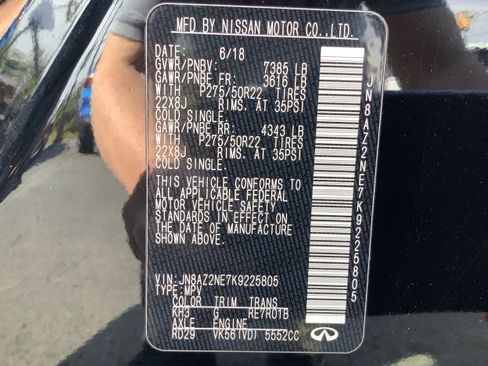 Used 2019 INFINITI QX80 Luxe w/ 22" Wheel Package image 30