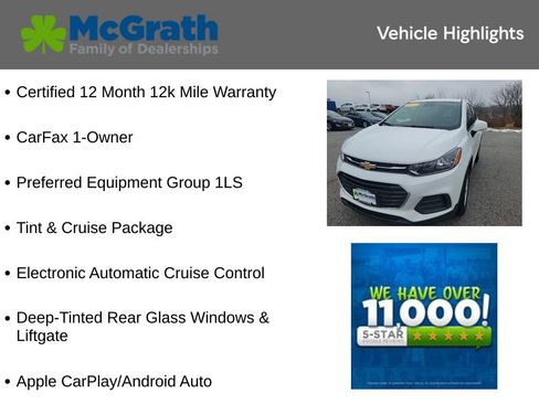 Used 2022 Chevrolet Trax LS w/ Tint and Cruise Package image 5