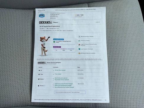 Used 2018 Toyota RAV4 XLE w/ Convenience Package AWD/4WD image 44