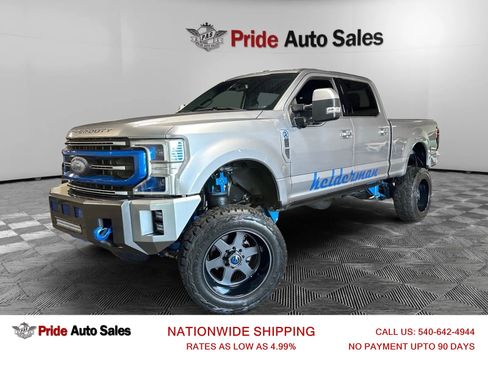 Used 2020 Ford F250 Platinum w/ FX4 Off-Road Package AWD/4WD image 1