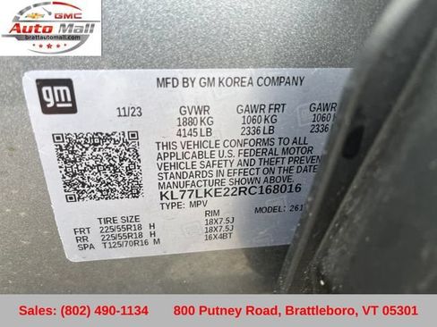 Used 2024 Chevrolet Trax ACTIV w/ Sunroof Package FWD image 31