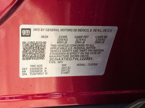 New 2027 Chevrolet Equinox RS w/ Safety and Technology Package AWD/4WD image 29