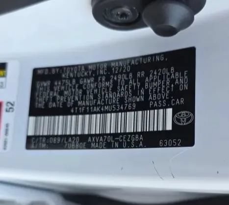 Used 2021 Toyota Camry XLE FWD image 57