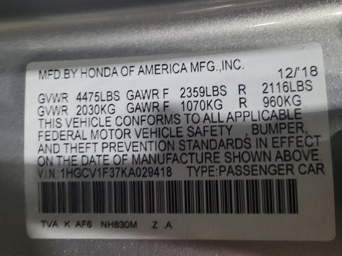 Used 2019 Honda Accord Sport image 33