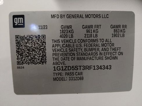 Used 2024 Chevrolet Malibu LT FWD image 33