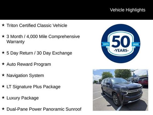 Used 2023 Chevrolet Suburban LT w/ LT Signature Plus Package AWD/4WD image 6