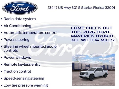 New 2026 Ford Maverick XLT FWD image 20