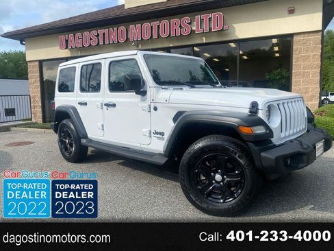 Used 2021 Jeep Wrangler Unlimited Sport w/ Sun And Sound Package AWD/4WD image 1