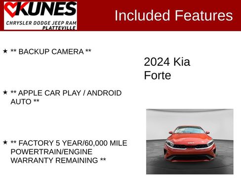 Used 2024 Kia Forte LXS FWD image 2