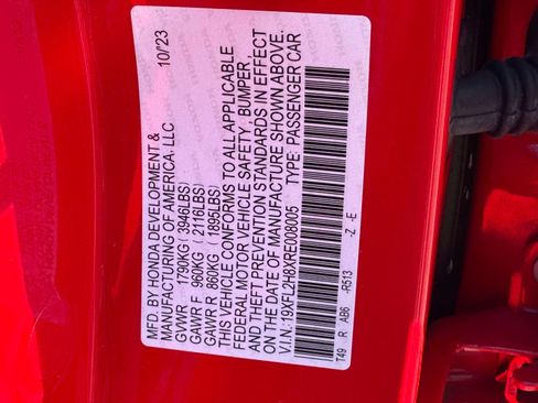 Certified 2024 Honda Civic Sport image 26