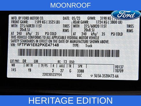 Used 2023 Ford F150 XLT w/ Equipment Group 302A High AWD/4WD image 17