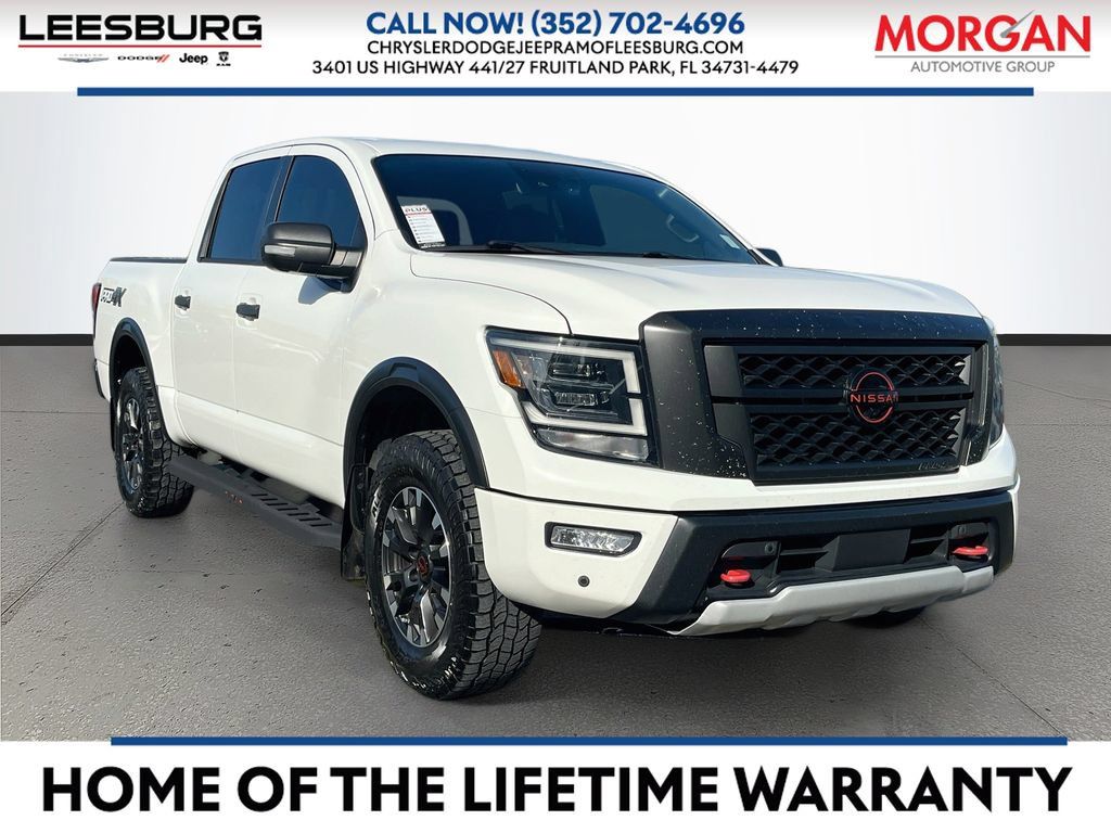 Used 2023 Nissan Titan PRO-4X w/ Pro-4x Convenience Package AWD/4WD image 1