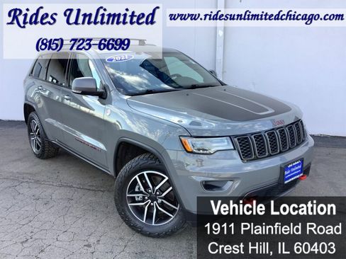 Used 2021 Jeep Grand Cherokee Trailhawk w/ Trailhawk Luxury Group AWD/4WD image 8