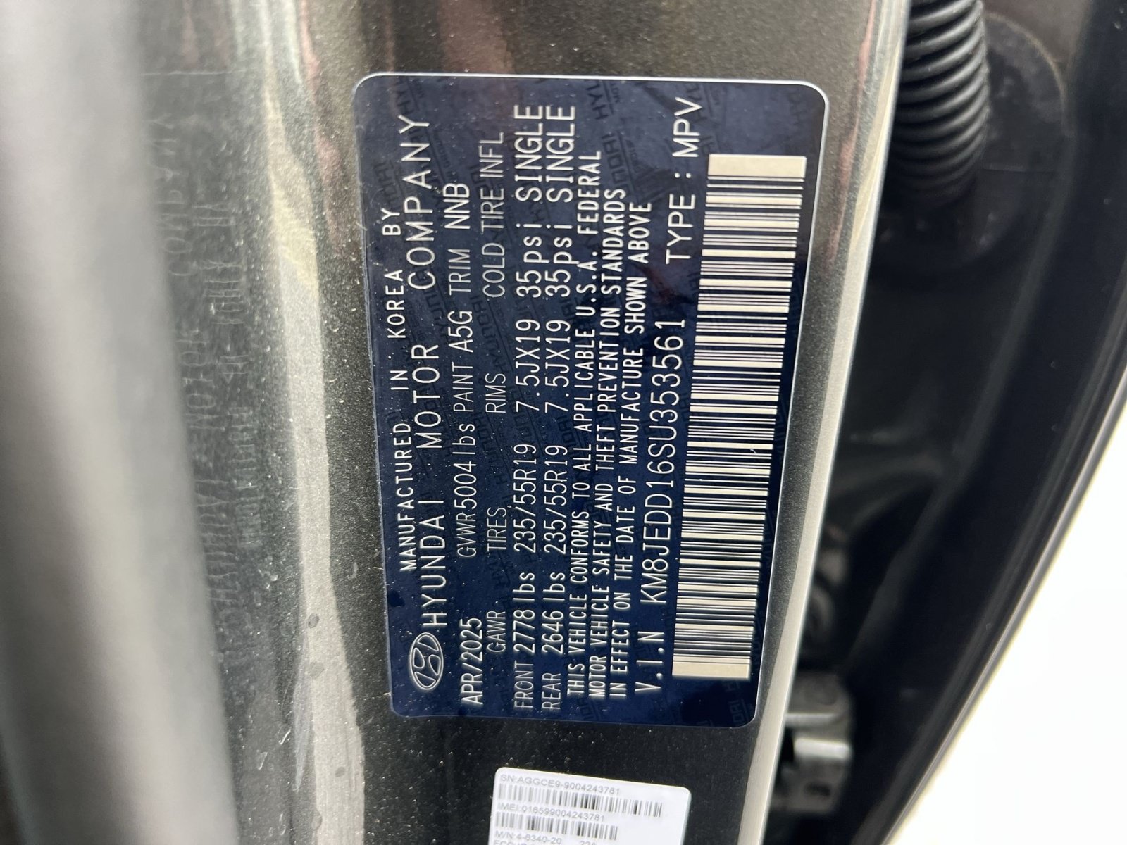 Used 2025 Hyundai Tucson Limited AWD/4WD image 29