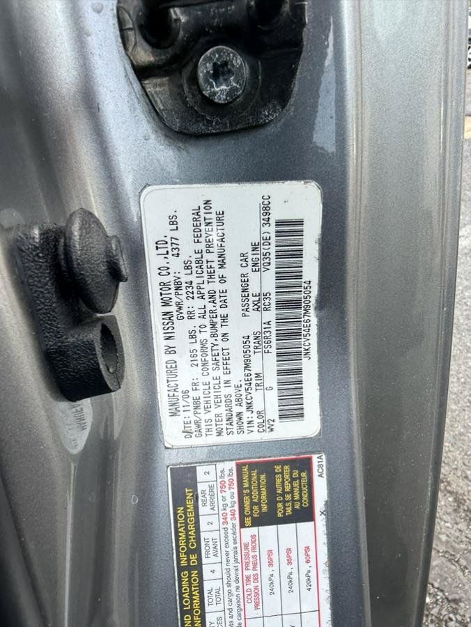 Used 2007 INFINITI G35 Coupe w/ Premium Pkg RWD image 23