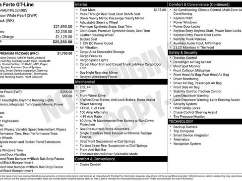 Used 2023 Kia Forte GT-Line w/ GT-Line Premium Package image 43