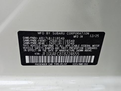 New 2026 Subaru Impreza 2.0i Sport AWD/4WD image 22