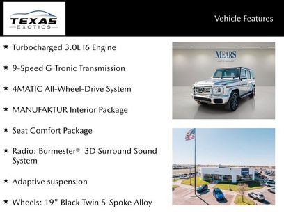 Used 2025 Mercedes-Benz G 550 w/ Manufactur Interior Package