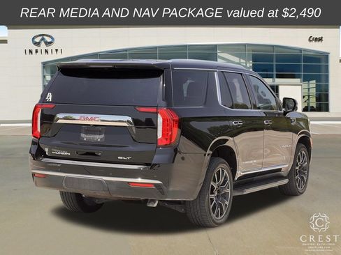 Used 2021 GMC Yukon SLT w/ SLT Luxury Plus Package RWD image 3