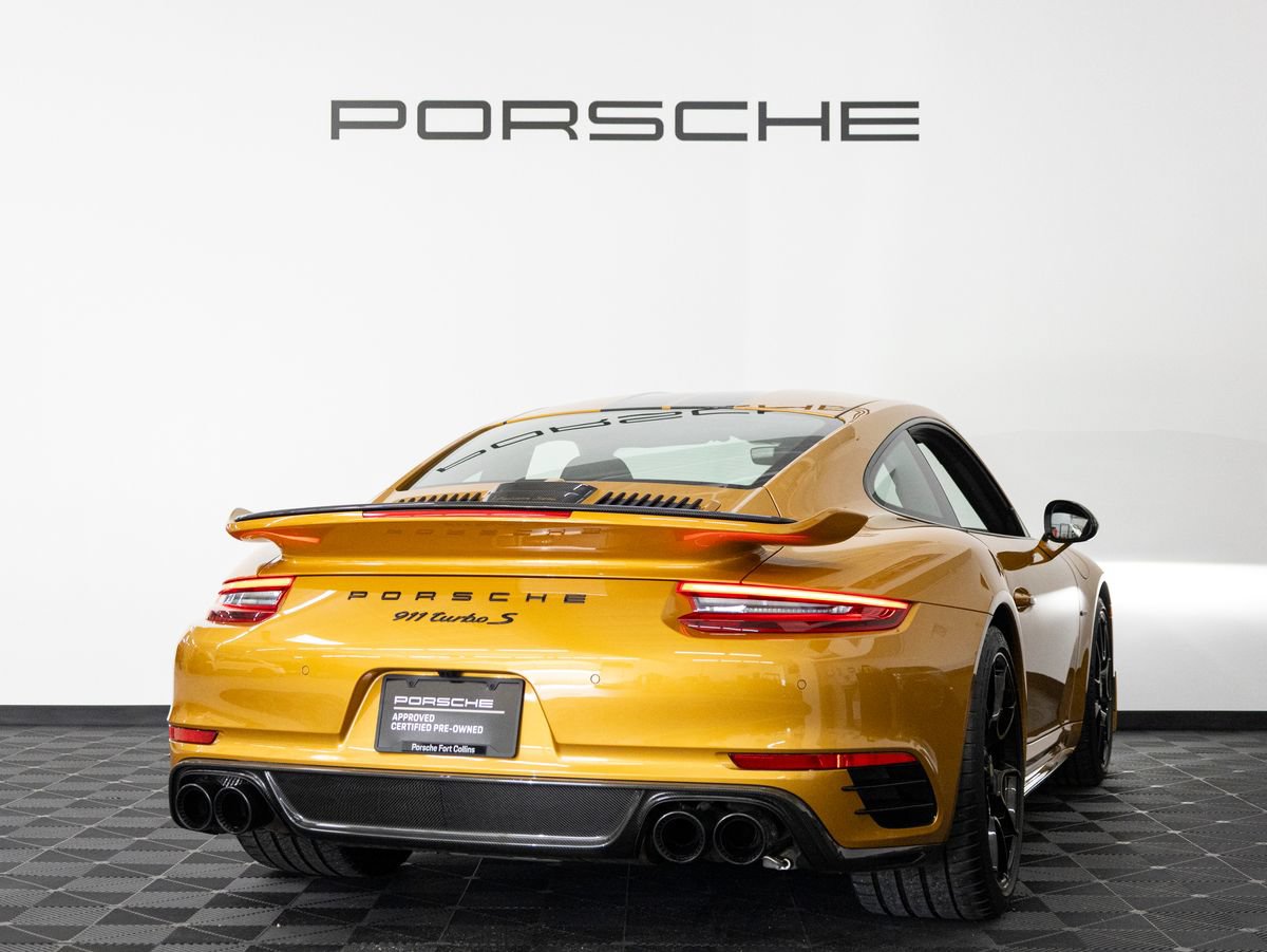 Certified 2018 Porsche 911 Turbo S AWD/4WD image 7