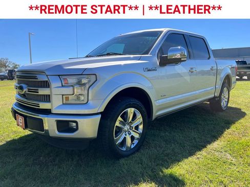 Used 2015 Ford F150 Platinum w/ Equipment Group 701A Luxury image 3