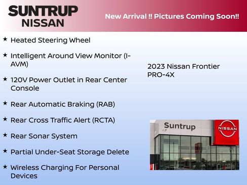 Certified 2023 Nissan Frontier PRO-4X w/ Pro-4X Premium Package AWD/4WD image 6