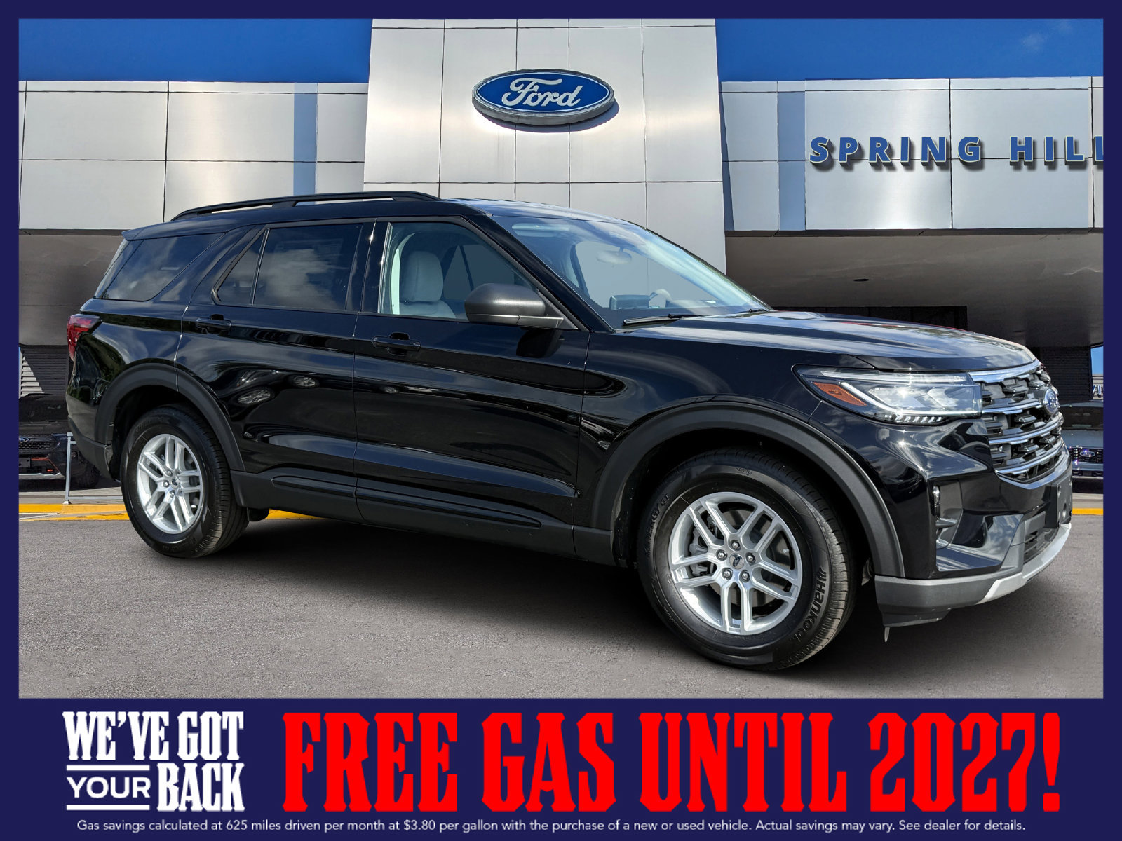 New 2026 Ford Explorer Active w/ Active Comfort Package RWD image 1