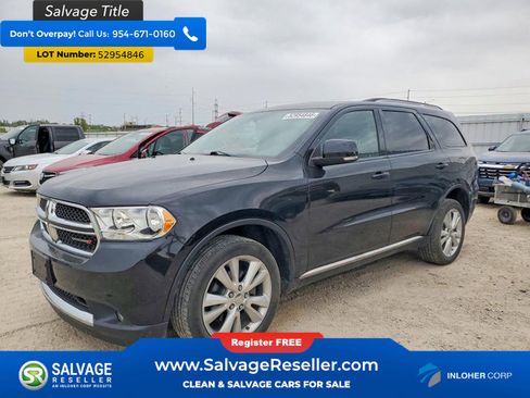 Used 2012 Dodge Durango Crew w/ Leather Interior Group AWD/4WD image 1