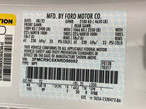 Used 2022 Ford Bronco Sport Outer Banks w/ Tech Package image 21