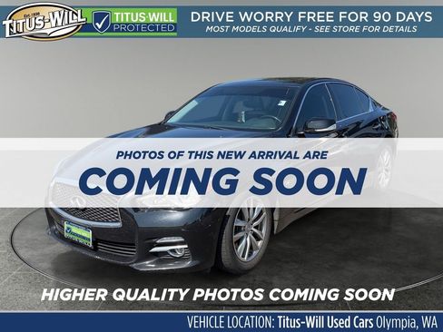 Used 2015 INFINITI Q50 Premium w/ Navigation Package RWD image 2