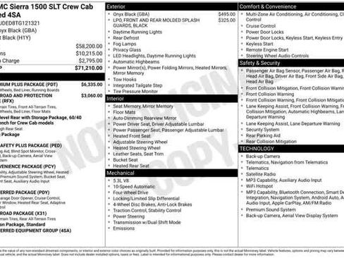 Used 2026 GMC Sierra 1500 SLT w/ SLT Premium Plus Package AWD/4WD image 36