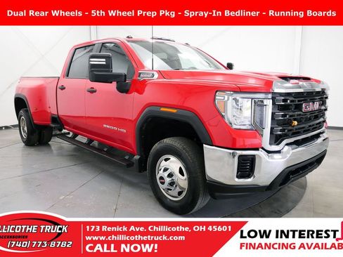 Used 2021 GMC Sierra 3500 4x4 Crew Cab w/ Convenience Package image 1