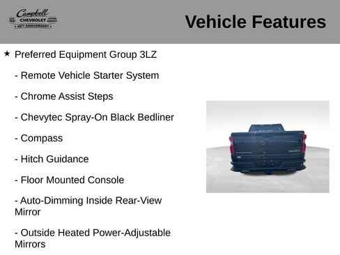 Used 2019 Chevrolet Silverado 1500 High Country w/ Trailer Camera Package AWD/4WD image 16