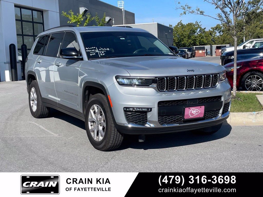 Used 2021 Jeep Grand Cherokee L Limited AWD/4WD image 1