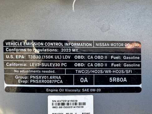 Used 2023 Nissan Kicks SR w/ Interior Electronics Package FWD image 23