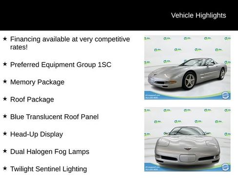 Used 2001 Chevrolet Corvette Coupe w/ Preferred Equipment Group2 RWD image 12
